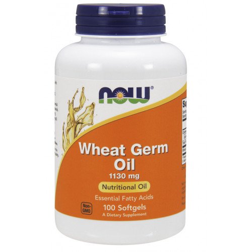 NOW Foods Wheat Germ Oil - 1130mg  - 100 softgel