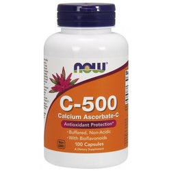 NOW Foods Vitamin C-500 Calcium Ascorbate-C  - 100 caps