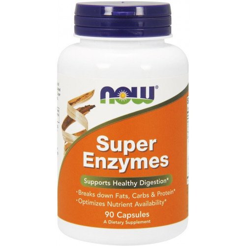 NOW Foods Super Enzymes - Super Enzymes  - 90 caps