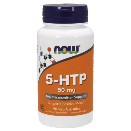 NOW Foods 5-HTP - 50mg  - 90 vcaps