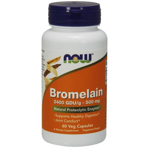 NOW Foods Bromelain - 500mg  - 60 vcaps