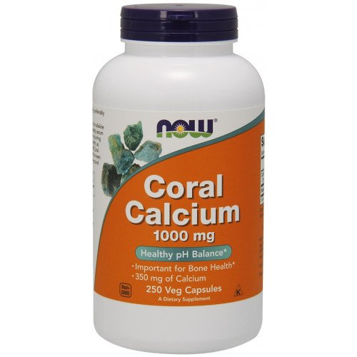 NOW Foods Coral Calcium - 1000mg  - 250 vcaps