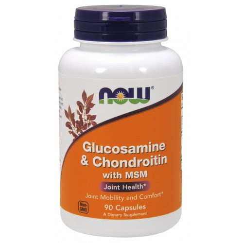 NOW Foods Glucosamine & Chondroitin with MSM  - 90 caps