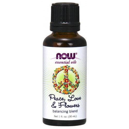 NOW Foods Essential Oil, Peace Love & Flowers Oil Blend  - 30 ml.