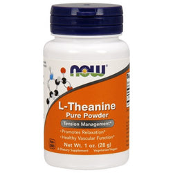 NOW Foods L-Theanine, Pure Powder  - 28 grams