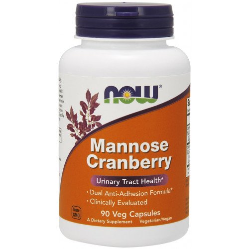 NOW Foods Mannose Cranberry  - 90 vcaps