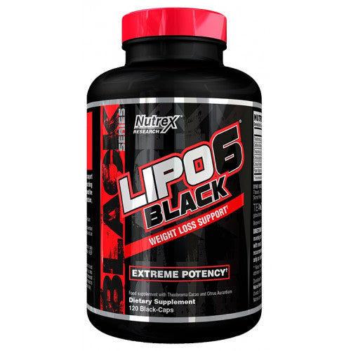 Nutrex Lipo-6 Black  - 120 liquid caps