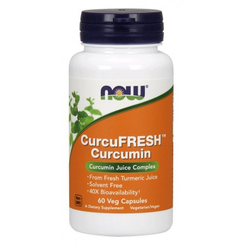 NOW Foods CurcuFRESH Curcumin, Capsules  - 60 vcaps