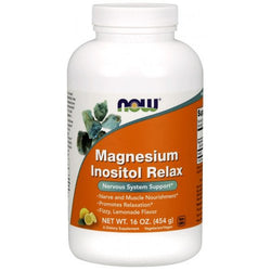 NOW Foods Magnesium Inositol Relax Powder  - 454 grams