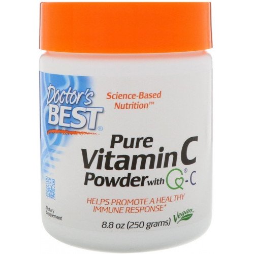 Doctor's Best Pure Vitamin C Powder with Quali-C  - 250 grams