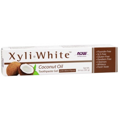 NOW Foods XyliWhite - Coconut Oil Toothpaste Gel  - 181 grams