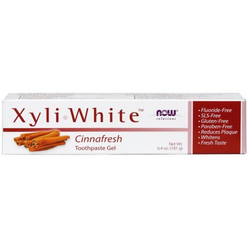 NOW Foods XyliWhite - Cinnafresh Toothpaste Gel  - 181 grams