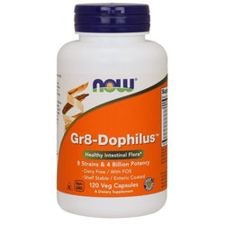 NOW Foods Gr8-Dophilus  - 120 vcaps