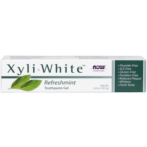 NOW Foods XyliWhite - Refreshmint Toothpaste Gel  - 181 grams