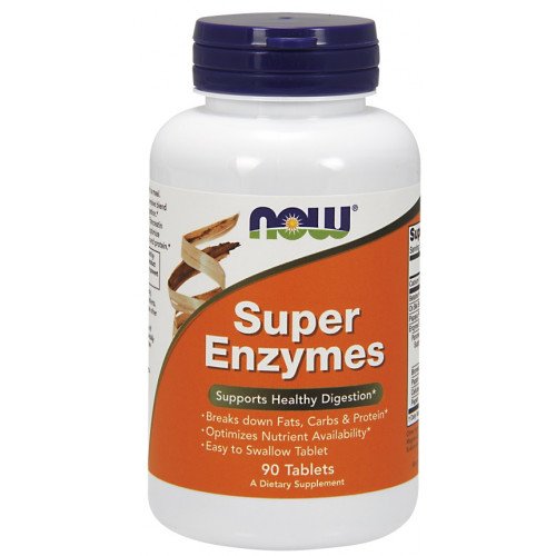 NOW Foods Super Enzymes - Super Enzymes  - 90 tablets