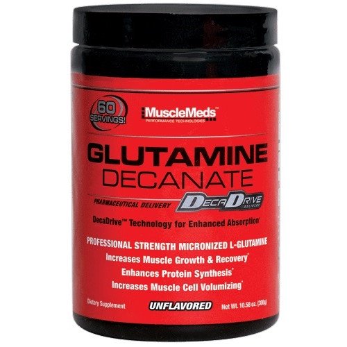 MuscleMeds Glutamine Decanate, Unflavored  - 300 grams