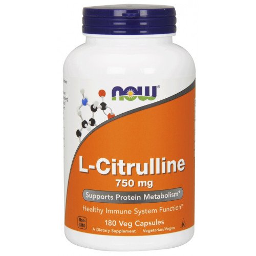 NOW Foods L-Citrulline - 750mg  - 180 vcaps