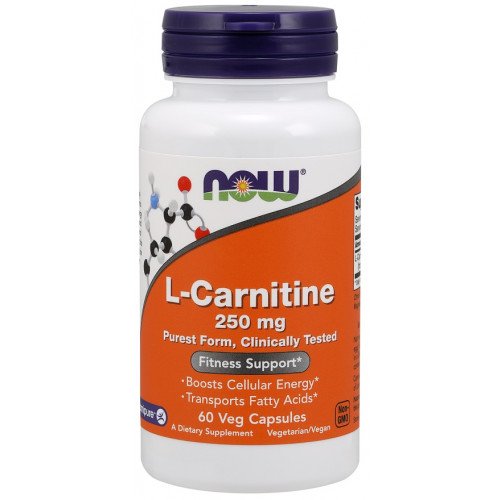 NOW Foods L-Carnitine - 250mg  - 60 vcaps