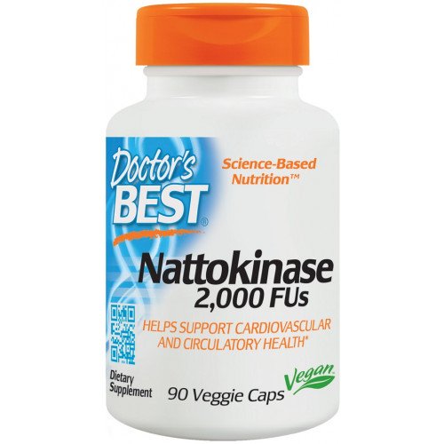 Doctor's Best Nattokinase - 2000 FUs  - 90 vcaps