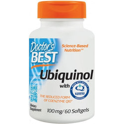 Doctor's Best Ubiquinol with Kaneka - 100mg  - 60 softgels