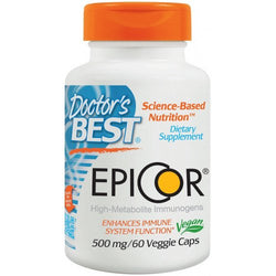 Doctor's Best Epicor, 500mg  - 60 vcaps