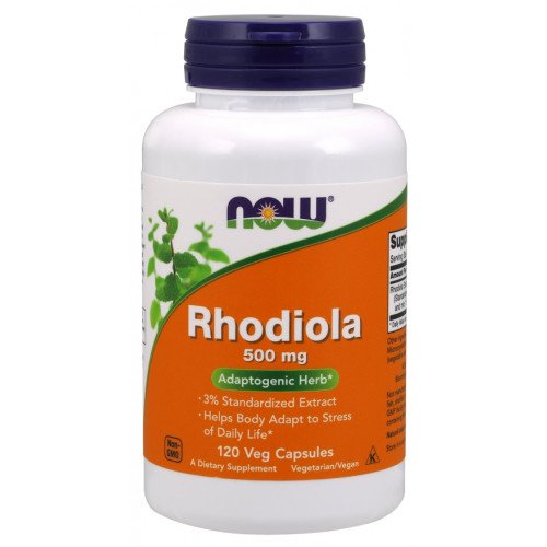 NOW Foods Rhodiola - 500mg  - 120 vcaps