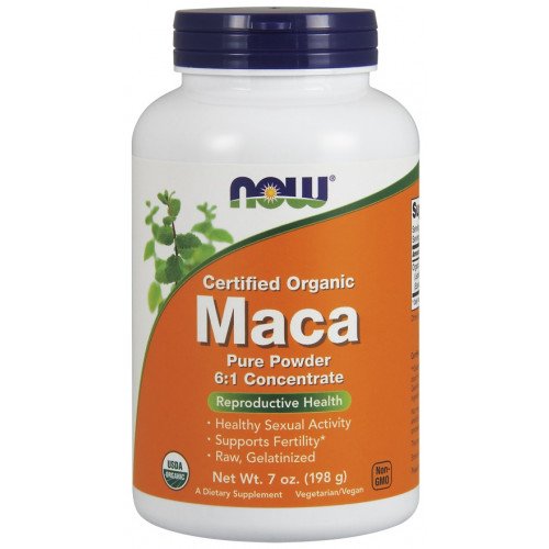 NOW Foods Maca 6:1 Concentrate - Pure Powder  - 198 grams