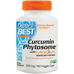 Doctor's Best Curcumin Phytosome - 500mg  - 180 vcaps