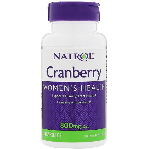 Natrol Cranberry, 800mg  - 30 caps