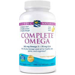 Nordic Naturals Complete Omega - 565mg Lemon  - 120 softgels