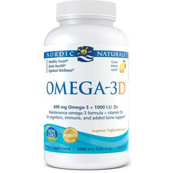 Nordic Naturals Omega-3D - 690mg Lemon  - 120 softgels