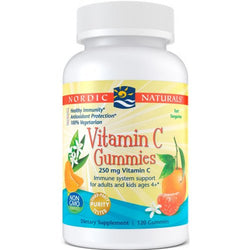 Nordic Naturals Vitamin C Gummies, 250mg Tangerine  - 120 gummies