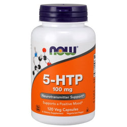 NOW Foods 5-HTP - 100mg  - 120 vcaps