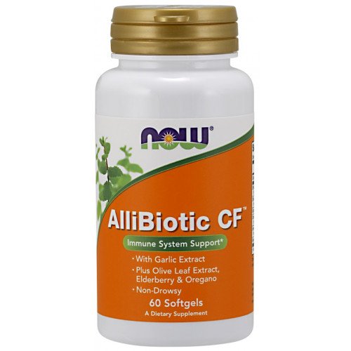 NOW Foods AlliBiotic CF  - 60 softgels