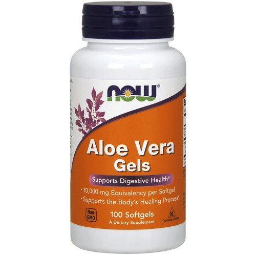 NOW Foods Aloe Vera Gels  - 100 softgels