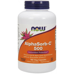 NOW Foods AlphaSorb-C, 500mg  - 180 vcaps