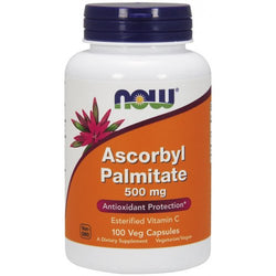 NOW Foods Ascorbyl Palmitate, 500mg  - 100 vcaps