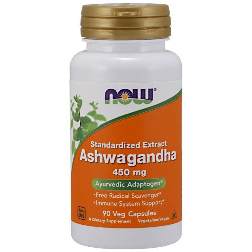 NOW Foods Ashwagandha Extract - 450mg  - 90 vcaps