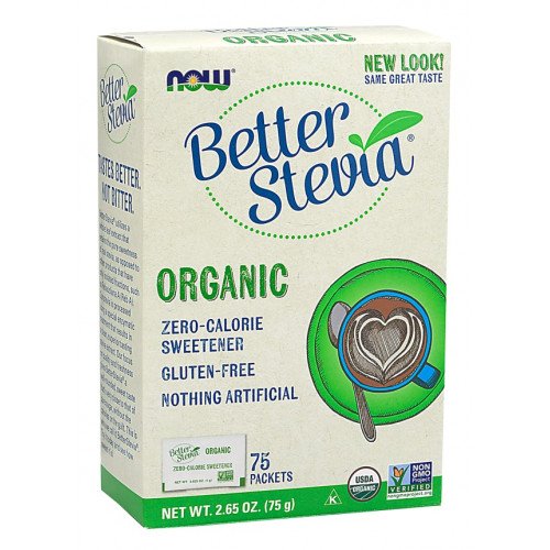 NOW Foods Better Stevia Packets - Better Stevia Packets  - 75 packets