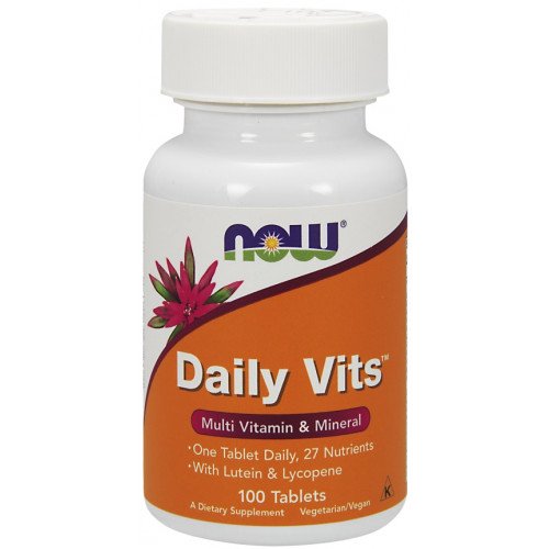 NOW Foods Daily Vits  - 100 tablets