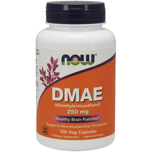 NOW Foods DMAE (Dimethylaminoethanol), 250mg  - 100 vcaps