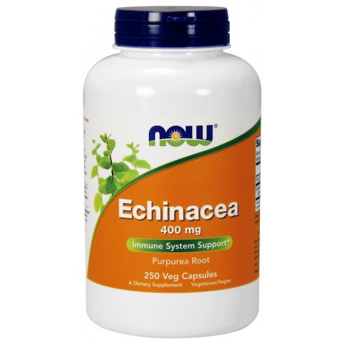 NOW Foods Echinacea - 400mg  - 250 vcaps