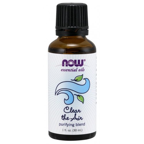 NOW Foods Essential Oil, Clear the Air Oil Blend  - 30 ml.