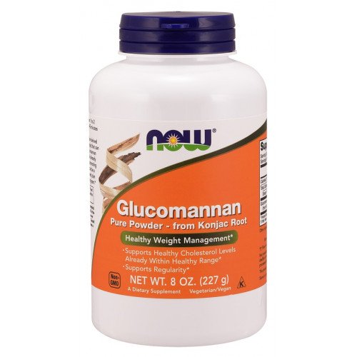 NOW Foods Glucomannan from Konjac Root - Pure Powder  - 227 grams