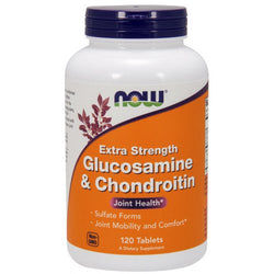 NOW Foods Glucosamine & Chondroitin Extra Strength  - 120 tablets