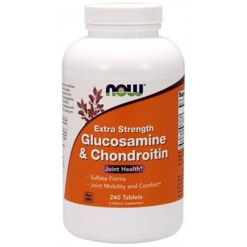 NOW Foods Glucosamine & Chondroitin Extra Strength  - 240 tablets