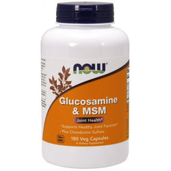 NOW Foods Glucosamine & MSM  - 180 vcaps