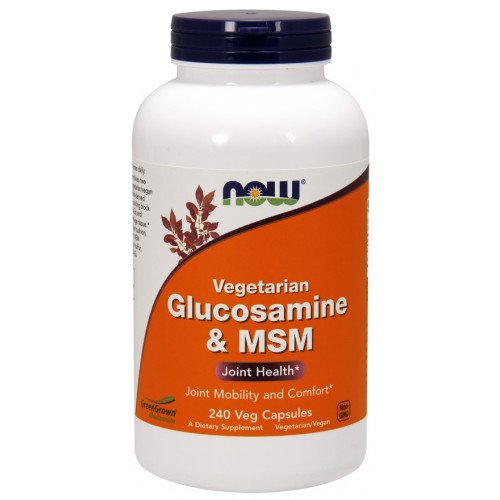 NOW Foods Glucosamine & MSM Vegetarian  - 240 vcaps