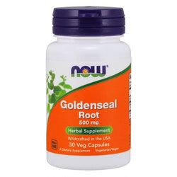 NOW Foods Goldenseal Root, 500mg  - 50 vcaps