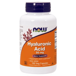 NOW Foods Hyaluronic Acid with MSM - 50mg  - 120 vcaps